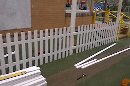 Pete's Fencing Nottingham Picket Fence Example 2