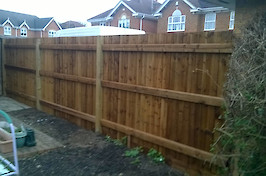 Fencing Nottingham Post & Rail Fence After Example 7